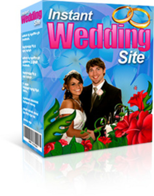 Product picture Instant Wedding Site  MRR